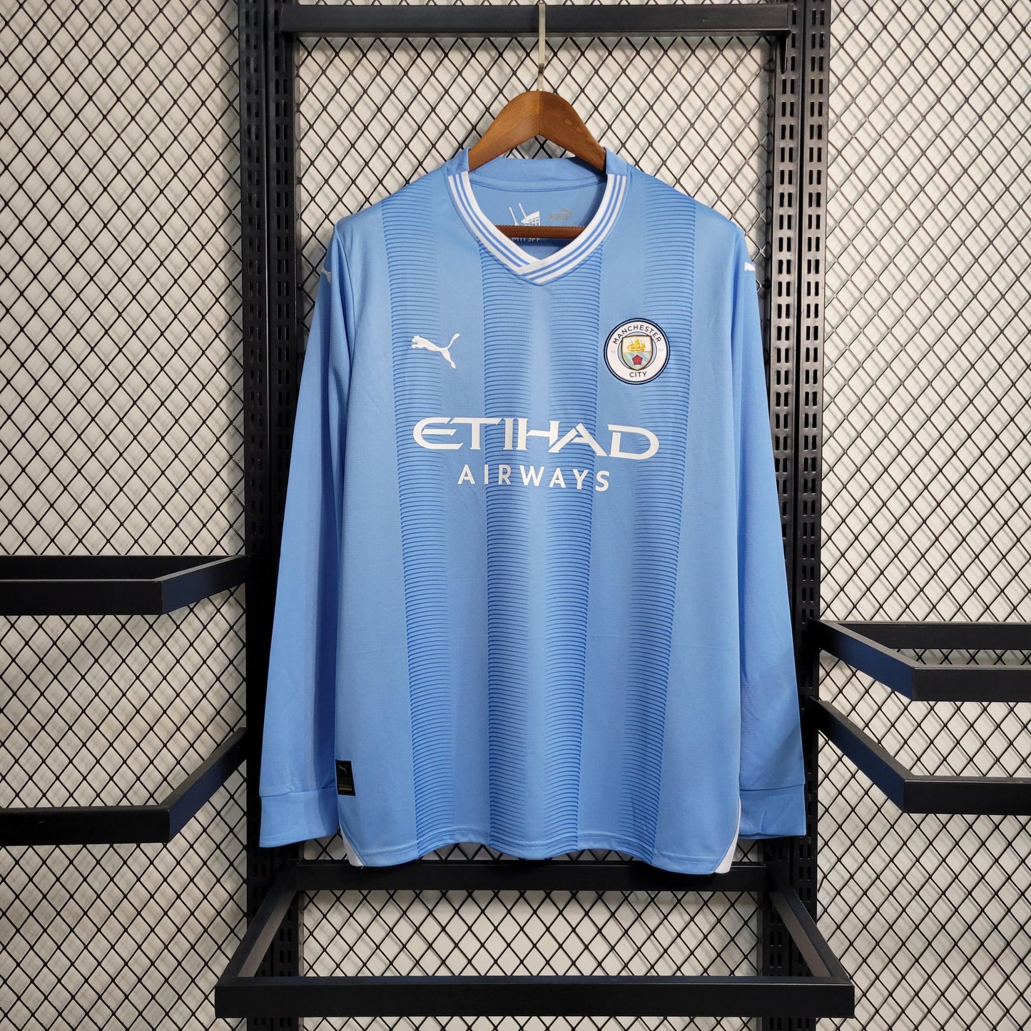 Manchester City 23/24 Home Long Sleeve Jersey