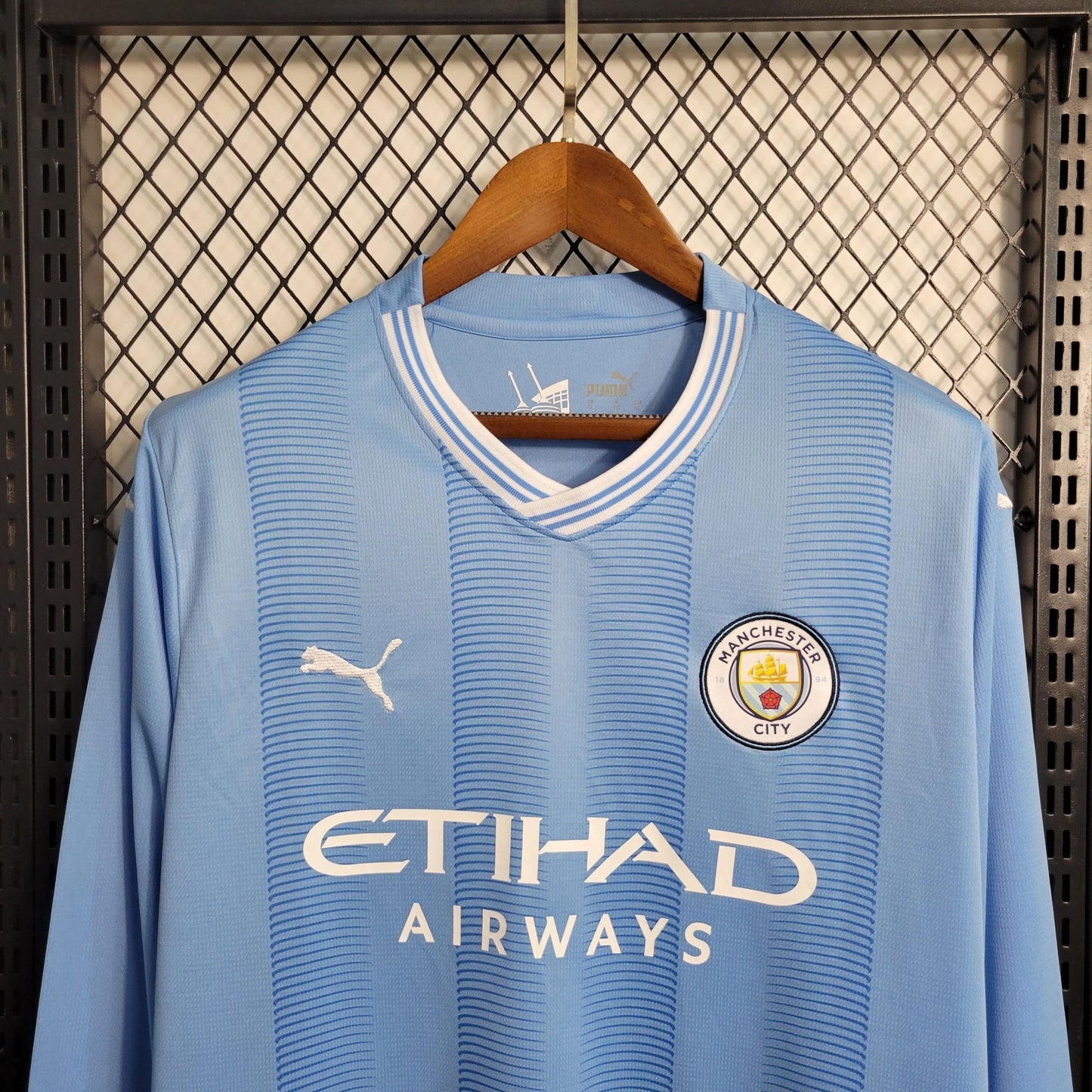 Manchester City 23/24 Home Long Sleeve Jersey