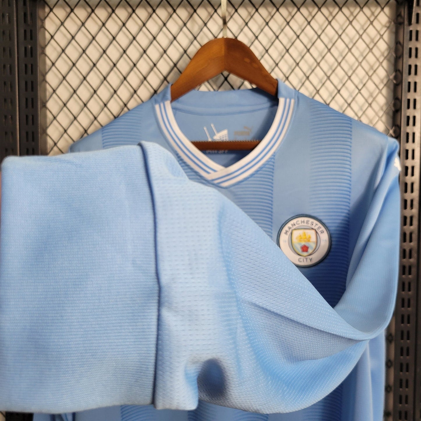 Manchester City 23/24 Home Long Sleeve Jersey